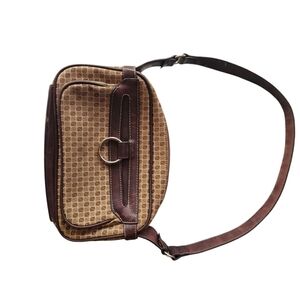 Nine & Co. Brown and Tan Crossbody Bag